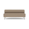 Audo Copenhagen Eave Dining Sofa, Open Section 71" in Logan Flint, packshot on white