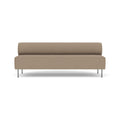 Audo Copenhagen Eave Dining Sofa, Open Section 83" in Logan Flint, packshot on white