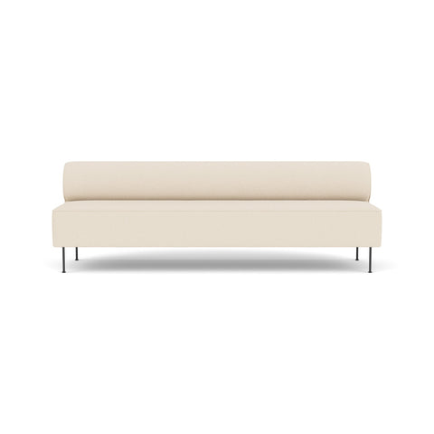 Audo Copenhagen Eave Dining Sofa, Open Section 95" in Logan Jasmine, packshot on white