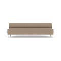 Audo Copenhagen Eave Dining Sofa, Open Section 103" in Logan Flint, packshot on white