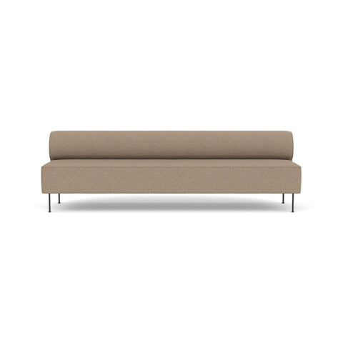 Audo Copenhagen Eave Dining Sofa, Open Section 103" in Logan Flint, packshot on white