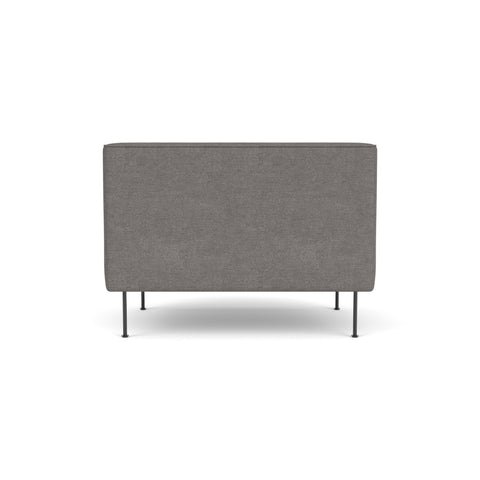 Audo Copenhagen Eave Dining Sofa, Open Section 44" in Audo Bouclé 16, packshot on white