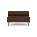 Audo Copenhagen Eave Dining Sofa, Open Section 50" in Audo Bouclé 07, packshot on white