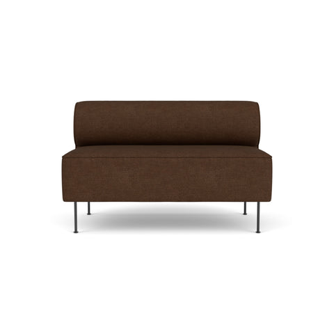 Audo Copenhagen Eave Dining Sofa, Open Section 50" in Audo Bouclé 07, packshot on white