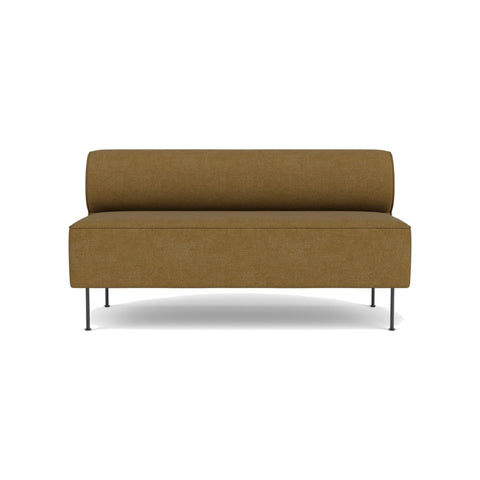 Audo Copenhagen Eave Dining Sofa, Open Section 59" in Audo Bouclé 06, packshot on white