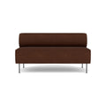 Audo Copenhagen Eave Dining Sofa, Open Section 59" in Audo Bouclé 08, packshot on white
