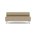 Audo Copenhagen Eave Dining Sofa, Open Section 69" in Audo Bouclé 02, packshot on white