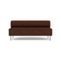 Audo Copenhagen Eave Dining Sofa, Open Section 69" in Audo Bouclé 08, packshot on white