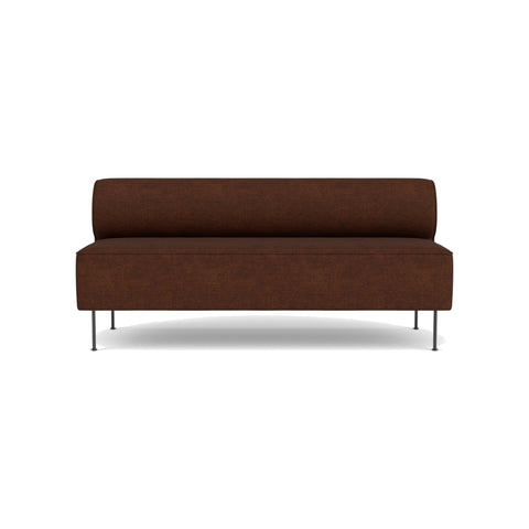 Audo Copenhagen Eave Dining Sofa, Open Section 69" in Audo Bouclé 08, packshot on white