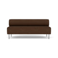 Audo Copenhagen Eave Dining Sofa, Open Section 71" in Audo Bouclé 07, packshot on white