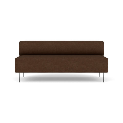 Audo Copenhagen Eave Dining Sofa, Open Section 71" in Audo Bouclé 07, packshot on white