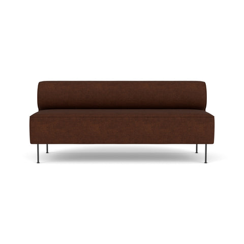 Audo Copenhagen Eave Dining Sofa, Open Section 71" in Audo Bouclé 08, packshot on white