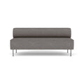 Audo Copenhagen Eave Dining Sofa, Open Section 71" in Audo Bouclé 16, packshot on white