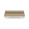 Audo Copenhagen Eave Dining Sofa, Open Section 65" in Audo Bouclé 07, packshot on white