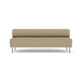 Audo Copenhagen Eave Dining Sofa, Open Section 83" in Audo Bouclé 02, packshot on white