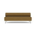 Audo Copenhagen Eave Dining Sofa, Open Section 83" in Audo Bouclé 06, packshot on white