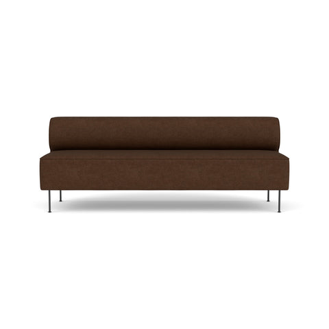 Audo Copenhagen Eave Dining Sofa, Open Section 83" in Audo Bouclé 07, packshot on white