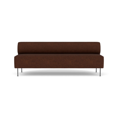 Audo Copenhagen Eave Dining Sofa, Open Section 83" in Audo Bouclé 08, packshot on white