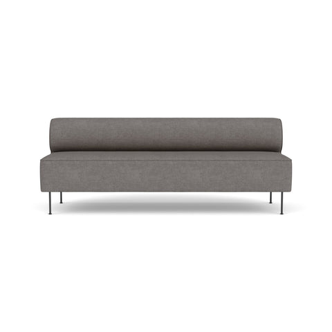 Audo Copenhagen Eave Dining Sofa, Open Section 83" in Audo Bouclé 16, packshot on white