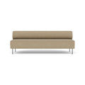 Audo Copenhagen Eave Dining Sofa, Open Section 89" in Audo Bouclé 02, packshot on white
