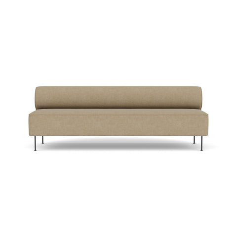 Audo Copenhagen Eave Dining Sofa, Open Section 89" in Audo Bouclé 02, packshot on white
