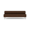 Audo Copenhagen Eave Dining Sofa, Open Section 89" in Audo Bouclé 07, packshot on white