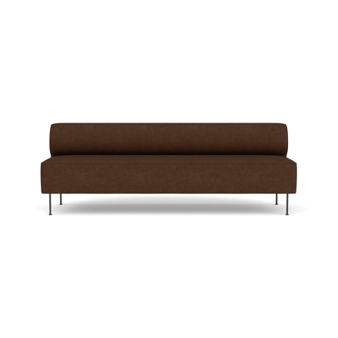 Audo Copenhagen Eave Dining Sofa, Open Section 89" in Audo Bouclé 07, packshot on white