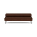 Audo Copenhagen Eave Dining Sofa, Open Section 89" in Audo Bouclé 08, packshot on white