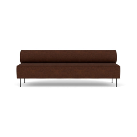 Audo Copenhagen Eave Dining Sofa, Open Section 89" in Audo Bouclé 08, packshot on white