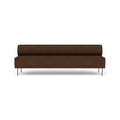 Audo Copenhagen Eave Dining Sofa, Open Section 95" in Audo Bouclé 07, packshot on white