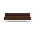 Audo Copenhagen Eave Dining Sofa, Open Section 95" in Audo Bouclé 08, packshot on white