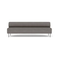 Audo Copenhagen Eave Dining Sofa, Open Section 95" in Audo Bouclé 16, packshot on white