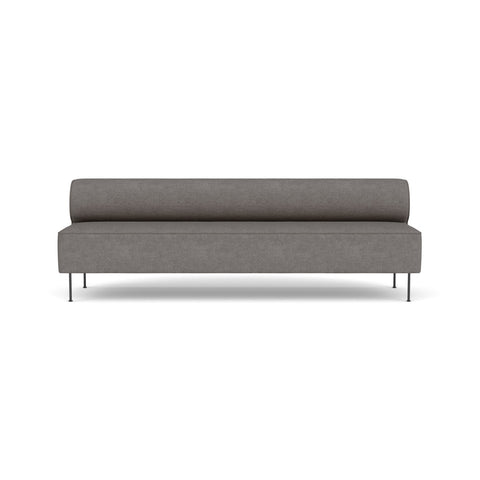 Audo Copenhagen Eave Dining Sofa, Open Section 95" in Audo Bouclé 16, packshot on white