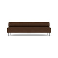 Audo Copenhagen Eave Dining Sofa, Open Section 99" in Audo Bouclé 07, packshot on white