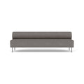 Audo Copenhagen Eave Dining Sofa, Open Section 99" in Audo Bouclé 16, packshot on white