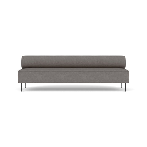 Audo Copenhagen Eave Dining Sofa, Open Section 99" in Audo Bouclé 16, packshot on white