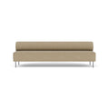 Audo Copenhagen Eave Dining Sofa, Open Section 103" in Audo Bouclé 02, packshot on white