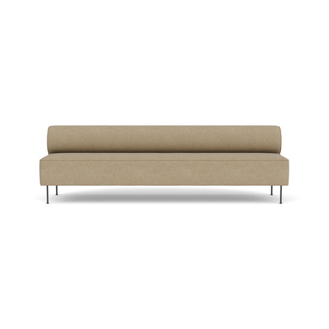 Audo Copenhagen Eave Dining Sofa, Open Section 103" in Audo Bouclé 02, packshot on white