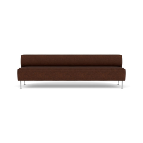 Audo Copenhagen Eave Dining Sofa, Open Section 103" in Audo Bouclé 08, packshot on white