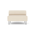 Audo Copenhagen Eave Dining Sofa, Open Section 44" in Logan Jasmine, packshot on white