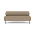 Audo Copenhagen Eave Dining Sofa, Open Section 69" in Logan Flint, packshot on white