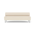 Audo Copenhagen Eave Dining Sofa, Open Section 83" in Logan Jasmine, packshot on white