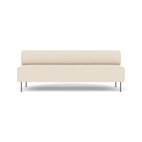Audo Copenhagen Eave Dining Sofa, Open Section 83" in Logan Jasmine, packshot on white