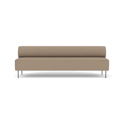 Audo Copenhagen Eave Dining Sofa, Open Section 95" in Logan Flint, packshot on white