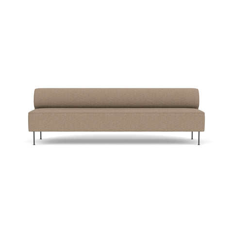 Audo Copenhagen Eave Dining Sofa, Open Section 99" in Logan Flint, packshot on white