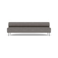 Audo Copenhagen Eave Dining Sofa, Open Section 103" in Audo Bouclé 16, packshot on white