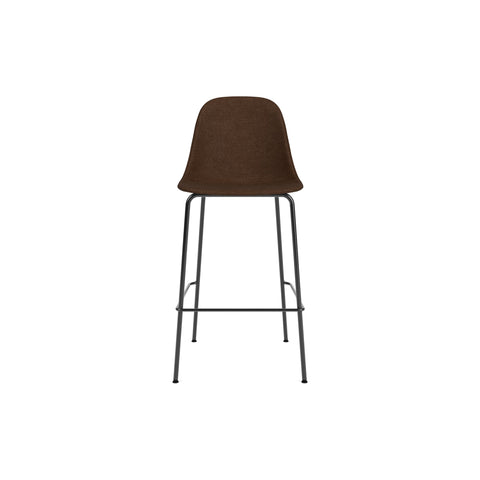 Audo Copenhagen Harbour Side Chair, Counter & Bar Height, Upholstered Counter in Audo Bouclé 07, packshot on white
