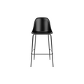 Audo Copenhagen Harbour Side Chair, Counter & Bar Height, Upholstered Counter in Aida 1618, packshot on white