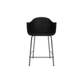 Audo Copenhagen Harbour Arm Chair, Counter & Bar Height, Upholstered Counter in Sierra 1001, packshot on white