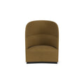 Audo Copenhagen Tearoom Lounge Chair, High Back, US Power Outlet in Audo Bouclé 06, packshot on white